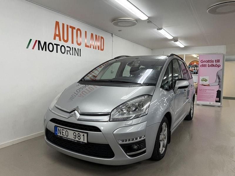 Silver Begagnad 2012 Citroën Grand C4 Picasso Minibuss | 39 900 kr (Lite dyr) - Bild 1/4