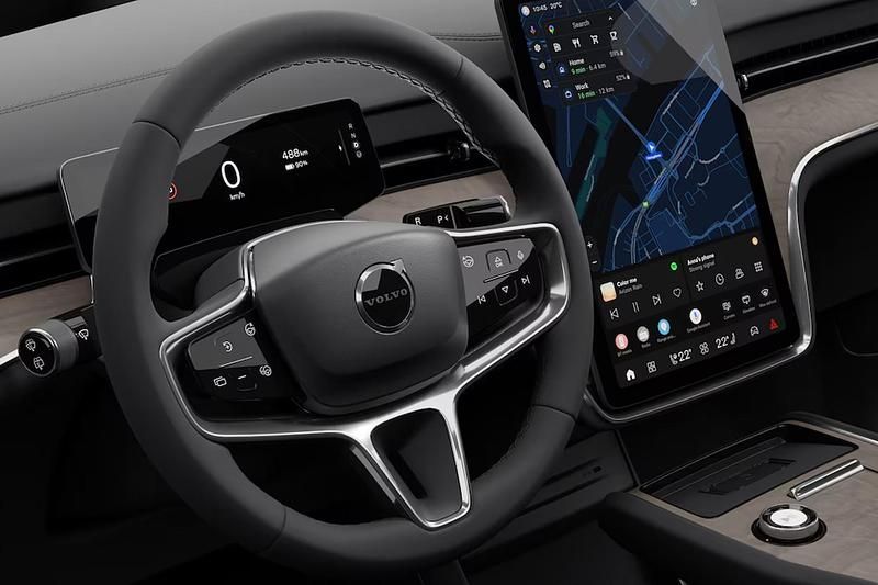 Ny Volvo EX90 300 kW (408 HK) 2026 Grå SUV