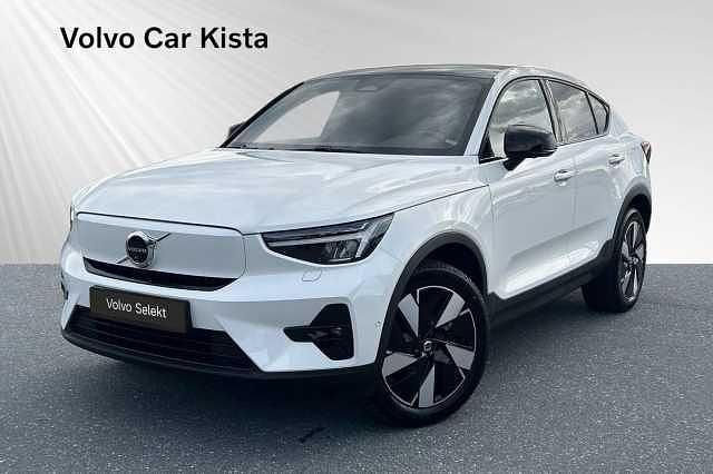 Vit Begagnad 2024 Volvo EC40 Single Motor Extended Range SUV | 454 800 kr (Dyr) - Bild 1/3
