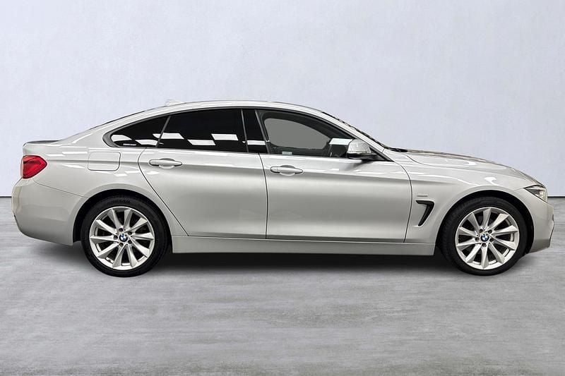 Begagnad BMW 420 Gran Coupé Sport Line 192 HK (141 kW) 2018 Silver Sportkupé