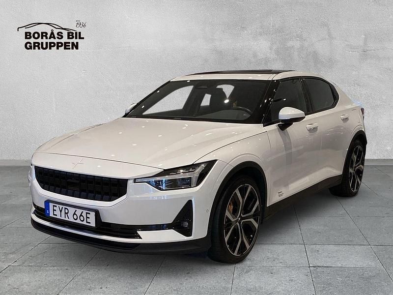 Vit Begagnad 2022 Polestar 2 Plus Sedan | 359 000 kr (Marknadspris) - Bild 1/4