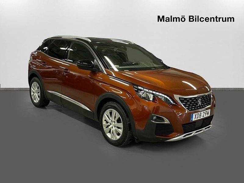 Begagnad Peugeot 3008 GT-line 131 HK (96 kW) 2019 Brun SUV