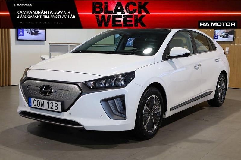 Vit Begagnad 2019 Hyundai Ioniq Premium Halvkombi | 174 800 kr (Marknadspris) - Bild 1/3