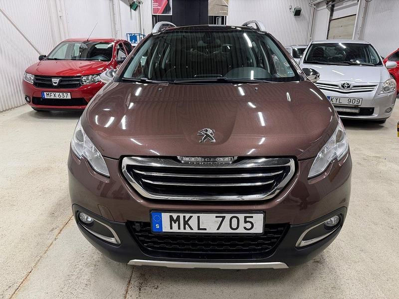 Brun Begagnad 2014 Peugeot 2008 SUV | 74 500 kr (Marknadspris) - Bild 1/4