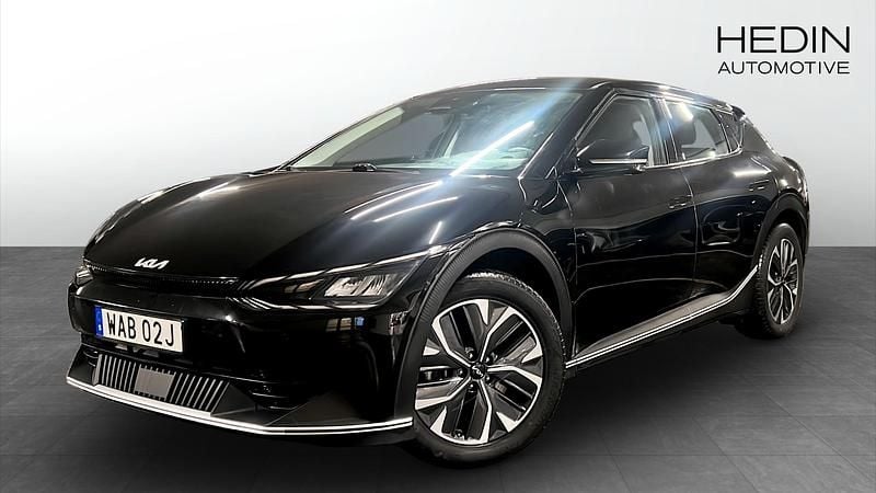 Svart Begagnad 2022 Kia EV6 SUV | 359 900 kr (Bra pris) - Bild 1/4