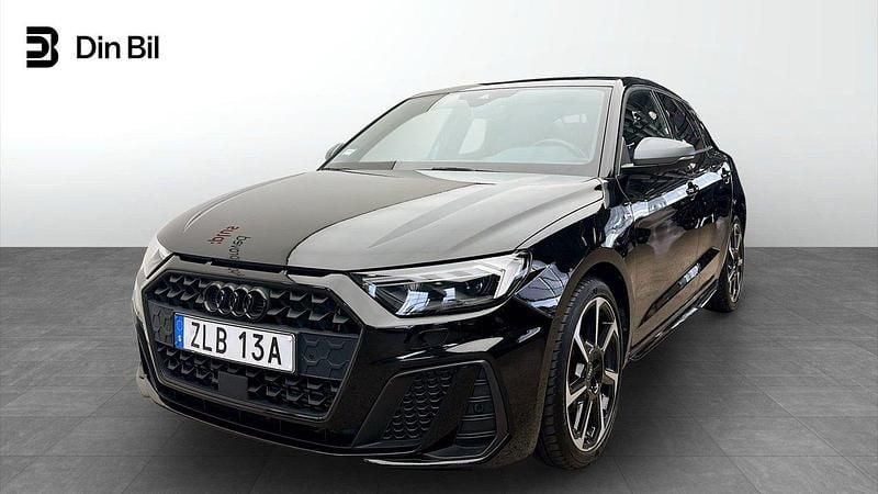 Svart Begagnad 2021 Audi A1 Sportback S-Line Halvkombi | 299 000 kr - Bild 1/4