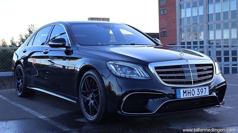 Begagnad Mercedes S63 AMG Exclusive 612 HK (450 kW) 2017 Svart samma som bilen Sedan