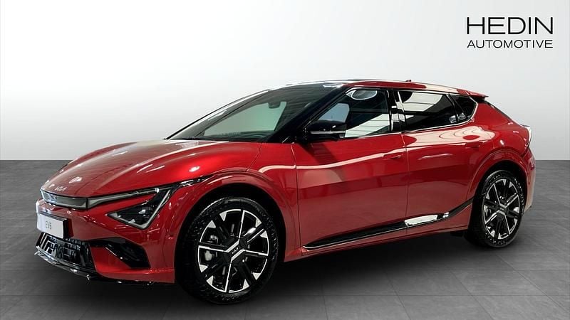 Röd (red) Begagnad 2025 Kia EV6 GT-Line SUV | 599 900 kr - Bild 1/4