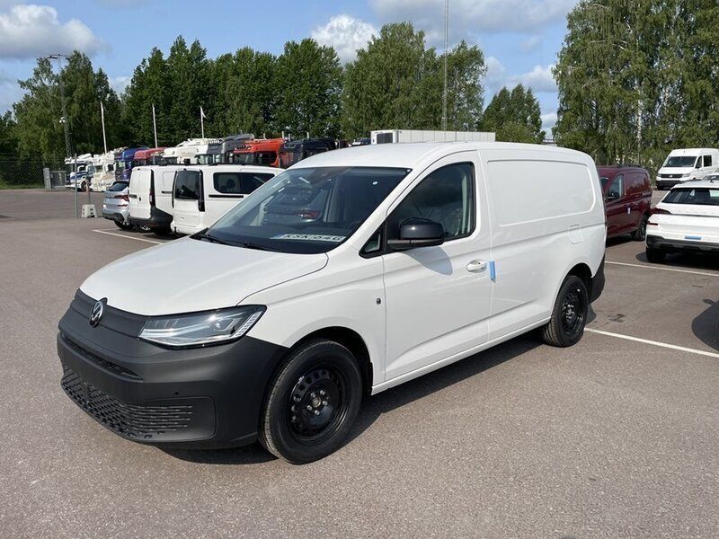 Vit (candyvit) Ny 2025 VW Caddy Maxi Minibuss | 467 000 kr (Marknadspris) - Bild 1/4