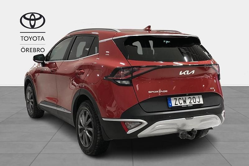 Begagnad Kia Sportage 233 HK (171 kW) 2022 Röd SUV