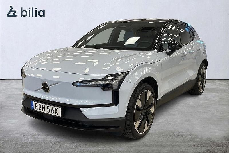 Ljusblå (blå) Begagnad 2023 Volvo EX30 Ultra SUV | 389 900 kr - Bild 1/3