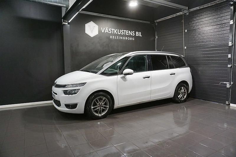 Begagnad Citroën Grand C4 Picasso 120 HK (88 kW) 2016 Vit Minibuss