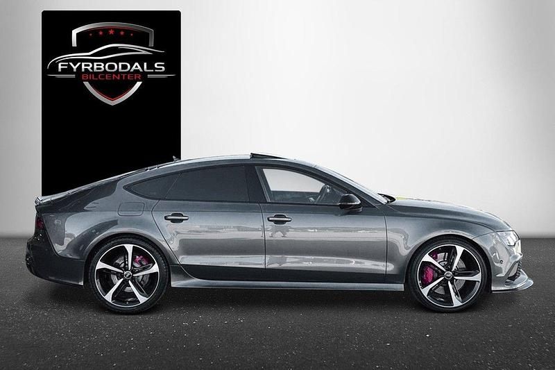 Begagnad Audi RS7 Design 561 HK (412 kW) 2014 Grå Halvkombi