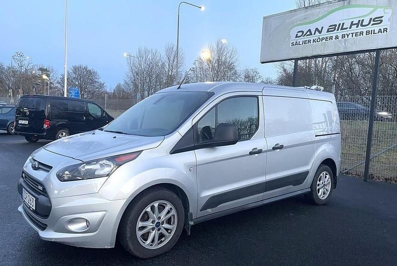 Grå Begagnad 2018 Ford Transit Connect Minibuss | 94 900 kr (Marknadspris) - Bild 1/4