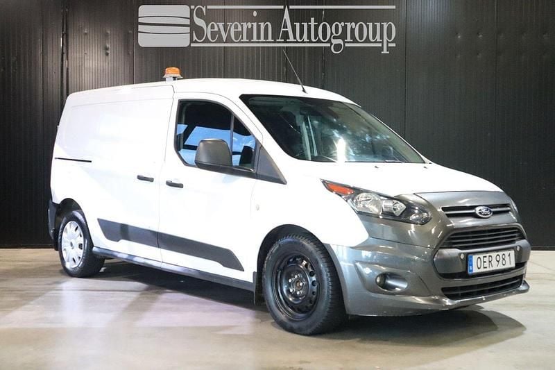 Vit (vit metallic) Begagnad 2017 Ford Transit Van | 59 900 kr (Superpris) - Bild 1/4