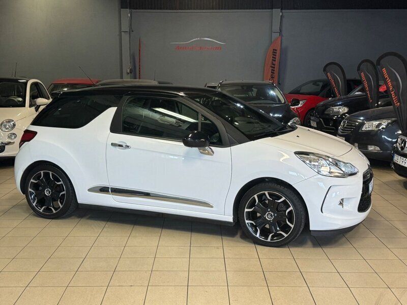 Vit Begagnad 2011 Citroën DS3 Halvkombi | 39 900 kr (Bra pris) - Bild 1/4