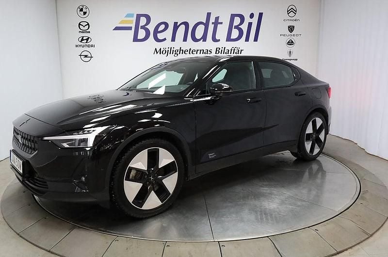 Begagnad Polestar 2 Pilot-lite 300 kW (408 HK) 2022 Svart Halvkombi