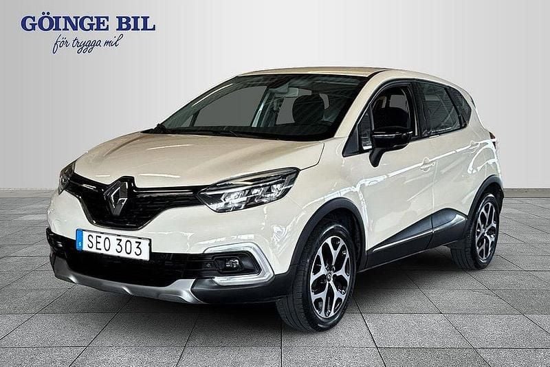 Vit Begagnad 2018 Renault Captur Intens SUV | 119 000 kr (Marknadspris) - Bild 1/3