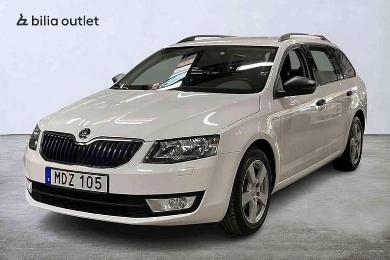 Begagnad Skoda Octavia 2016 Vit Kombi
