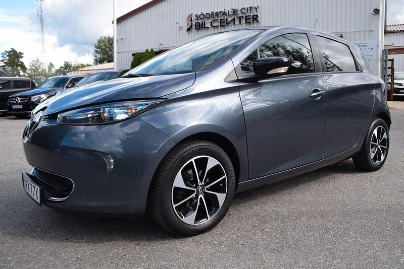 Grå Begagnad 2019 Renault Zoe Halvkombi | 109 900 kr (Bra pris) - Bild 1/4