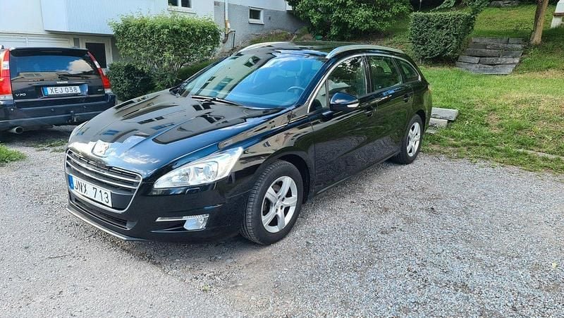 Svart Begagnad 2012 Peugeot 508 Kombi | 49 900 kr (Bra pris) - Bild 1/4
