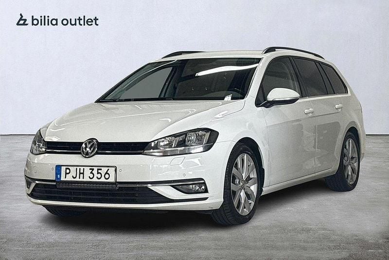 Vit Begagnad 2019 VW Golf VIII GT Kombi | 194 900 kr (Marknadspris) - Bild 1/3
