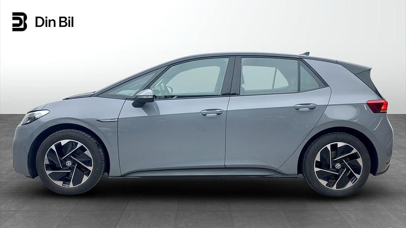 Begagnad VW ID.3 Comfortline 150 kW (204 HK) 2022 Moonstone grey black Halvkombi