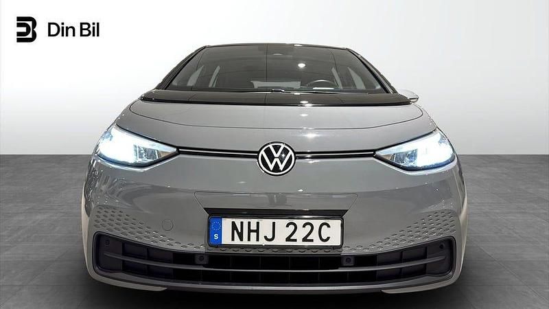 Begagnad VW ID.3 Pro Performance 150 kW (204 HK) 2022 Grå Halvkombi