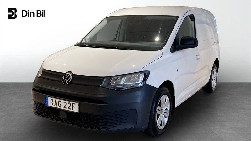 Vit (candyvit) Begagnad 2023 VW Caddy Minibuss | 279 000 kr (Superpris) - Bild 1/4