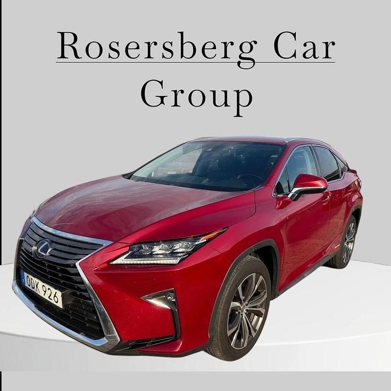 Begagnad Lexus RX450h Executive Line 313 HK (230 kW) 2016 Röd SUV