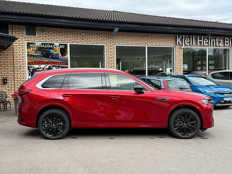 Ny Mazda CX-80 Homura-Line 327 HK (240 kW) 2025 Soul red crystal metallic SUV