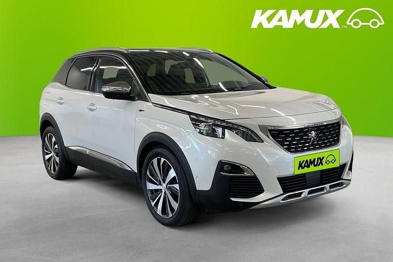 Vit Begagnad 2017 Peugeot 3008 GT SUV | 188 800 kr (Marknadspris) - Bild 1/3