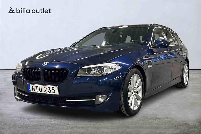 Blå Begagnad 2012 BMW 520 Kombi | 89 900 kr (Bra pris) - Bild 1/1