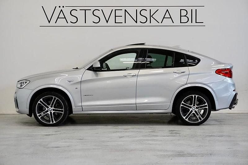 Begagnad BMW X4 M Sport 313 HK (230 kW) 2017 Silver SUV