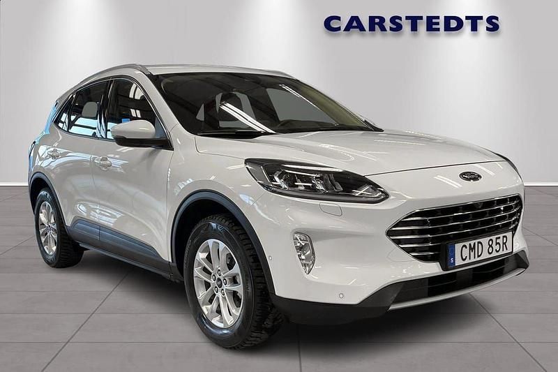 Vit Begagnad 2022 Ford Kuga Business Edition SUV | 309 900 kr (Lite dyr) - Bild 1/4