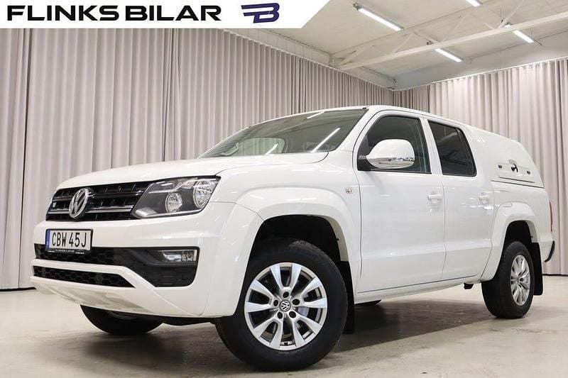 Vit Begagnad 2020 VW Amarok Pickup | 339 800 kr (Bra pris) - Bild 1/4