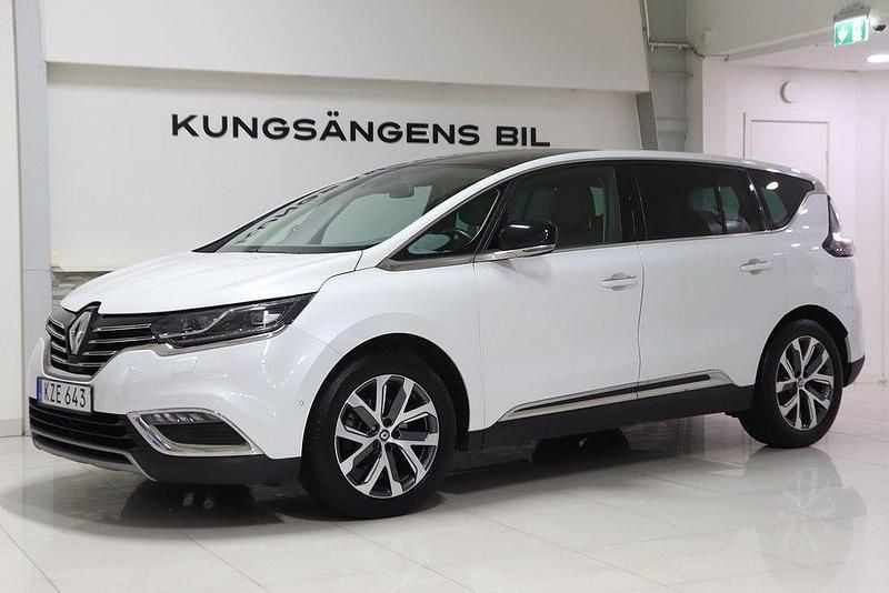 Vit Begagnad 2015 Renault Espace Minibuss | 154 900 kr (Marknadspris) - Bild 1/4
