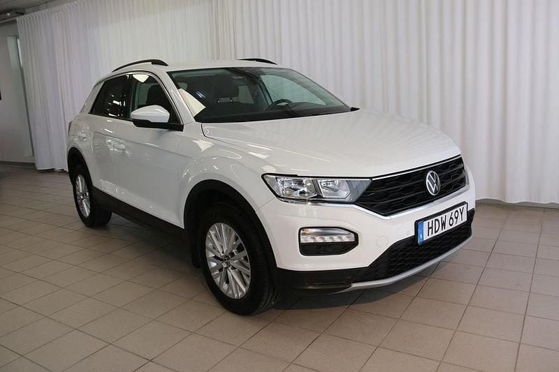 Vit Begagnad 2020 VW T-Roc Style SUV | 219 000 kr (Bra pris) - Bild 1/4