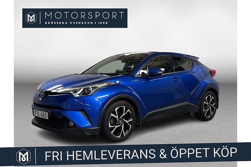 Begagnad Toyota C-HR Edition 122 HK (89 kW) 2018 Blå SUV