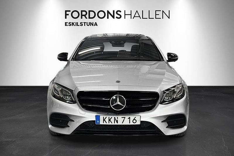 Begagnad Mercedes E220 AMG 194 HK (142 kW) 2018 Silver Sedan