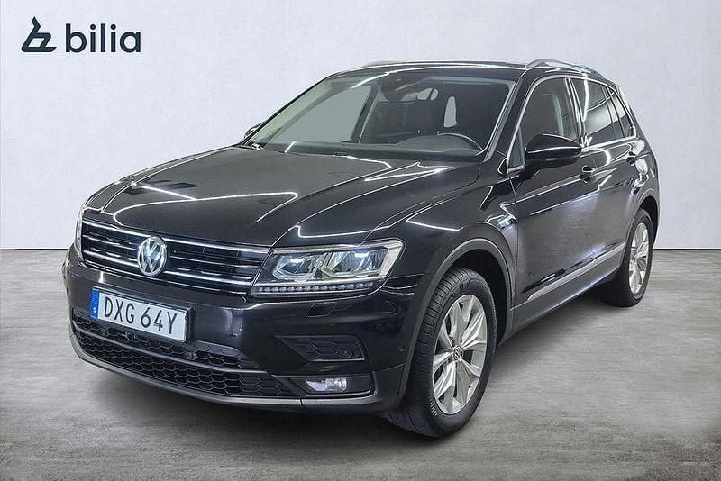 Svart Begagnad 2020 VW Tiguan SUV | 234 900 kr (Bra pris) - Bild 1/3