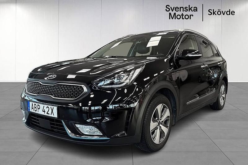 Svart Begagnad 2019 Kia Niro Advance SUV | 199 200 kr (Marknadspris) - Bild 1/4