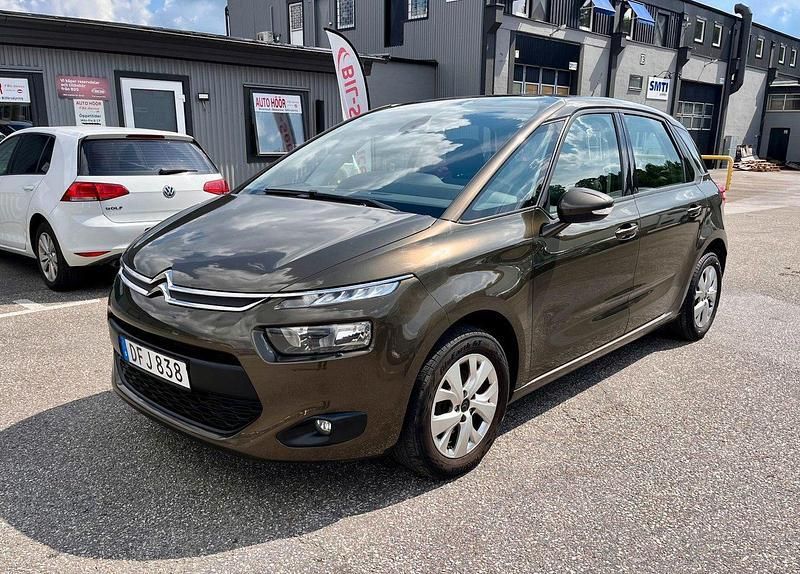Brun Begagnad 2014 Citroën C4 Picasso Minibuss | 84 900 kr - Bild 1/4