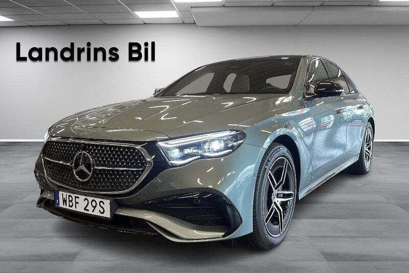 Grön Begagnad 2024 Mercedes E300 Sedan | 779 000 kr - Bild 1/4
