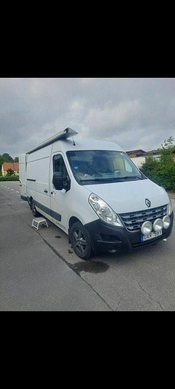 Vit Begagnad 2013 Renault Master Van | 110 000 kr (Lite dyr) - Bild 1/4