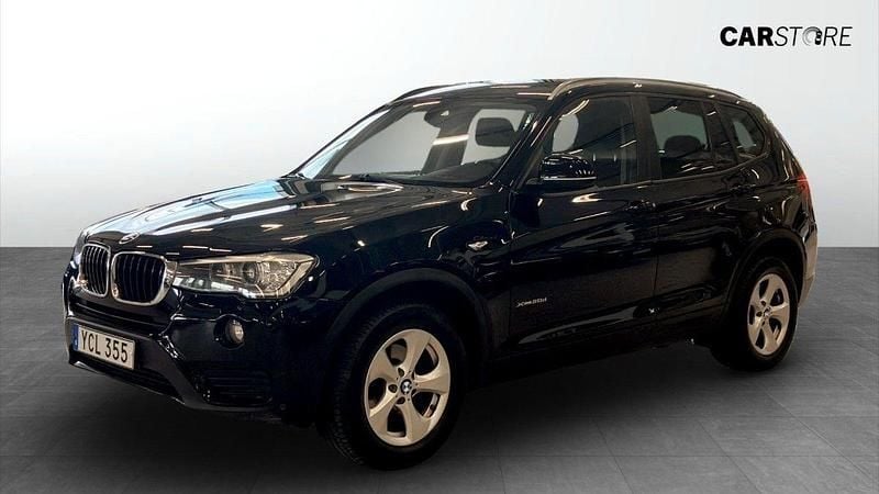 Svart Begagnad 2016 BMW X3 SUV | 209 900 kr (Marknadspris) - Bild 1/4
