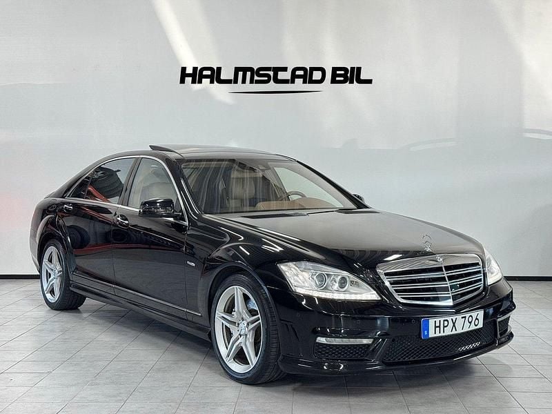 Svart Begagnad 2011 Mercedes S500L AMG Sedan | 259 500 kr - Bild 1/4