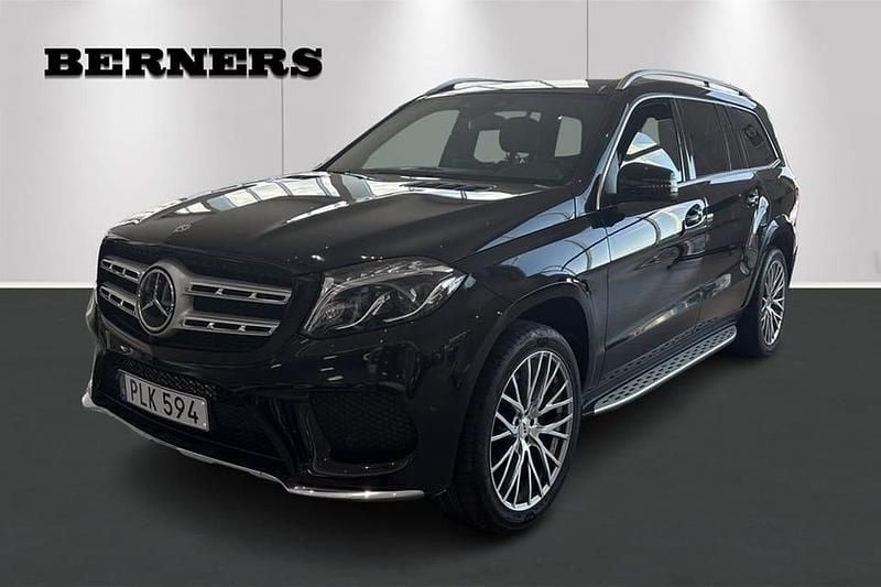Svart Begagnad 2018 Mercedes GLS350 AMG SUV | 479 900 kr (Marknadspris) - Bild 1/4
