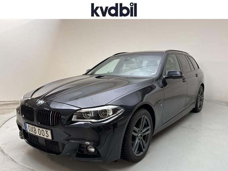 Svart Begagnad 2016 BMW 530 M Sport Kombi | 219 900 kr (Bra pris) - Bild 1/3