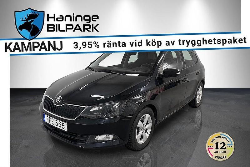 Svart Begagnad 2017 Skoda Fabia Monte Carlo Halvkombi | 119 995 kr (Marknadspris) - Bild 1/2